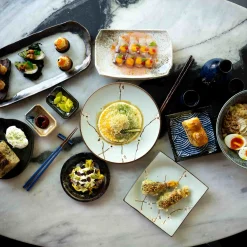 Kiji Stoneware & Ceramics Kaki Serving & Sushi Plate, 36 x 16cm New