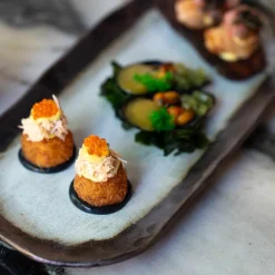 Kiji Stoneware & Ceramics Kaki Serving & Sushi Plate, 36 x 16cm New