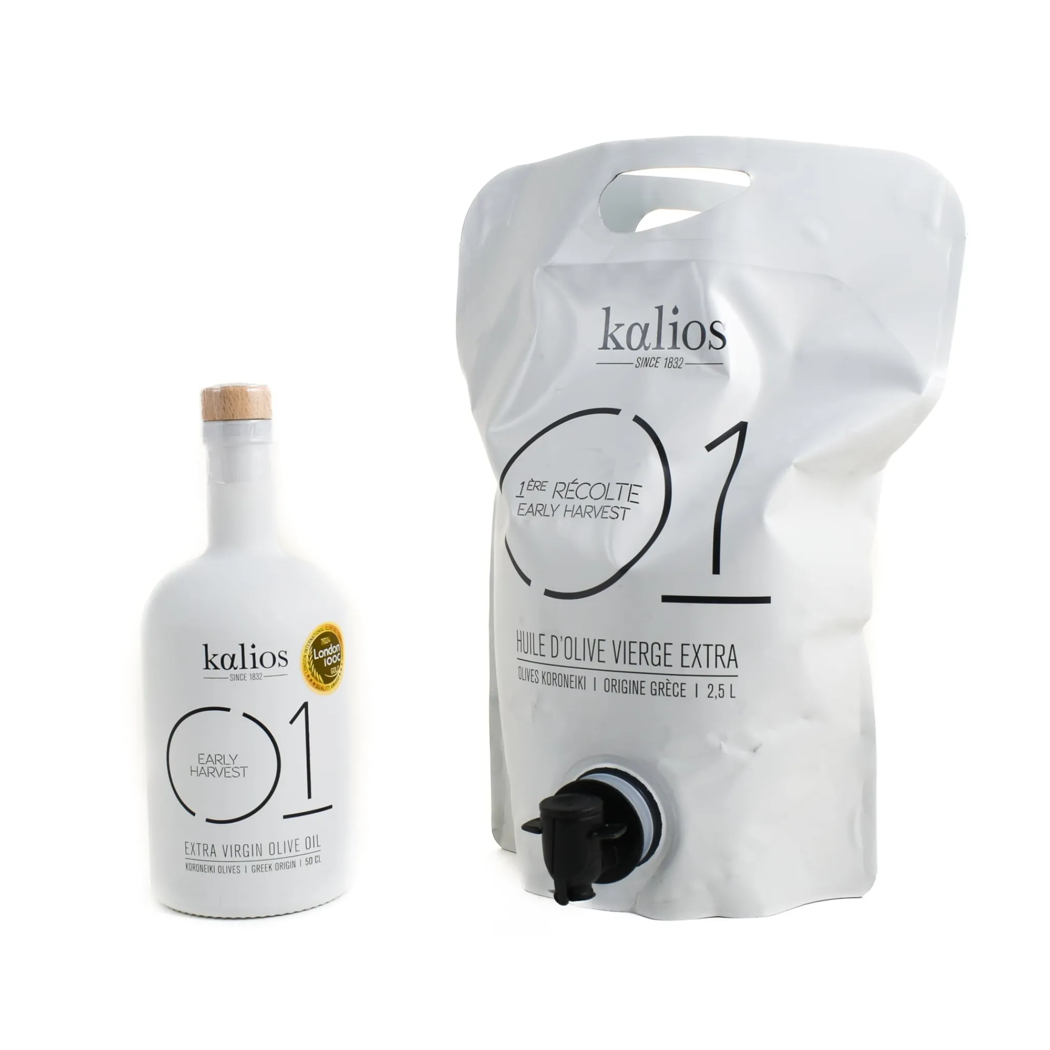 Kalios 01 Early Harvest Extra Virgin Olive Oil Clearance