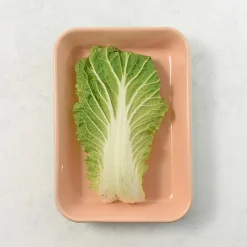 Kapka Enamel Kapka x Sous Chef Colourblock Enamel Roasting Dish, 26cm, Green & Pink Clearance