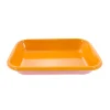 Kapka Enamel Kapka x Sous Chef Colourblock Enamel Roasting Dish, 21cm, Pink & Yellow Hot