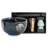 Kiji Stoneware & Ceramics Karasuba-Iro Matcha Gift Set Outlet