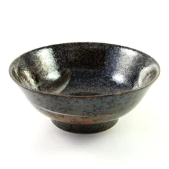 Kiji Stoneware & Ceramics Karasuba-Iro Ramen Bowl, 21cm Clearance