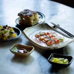 Kiji Stoneware & Ceramics Karasuba-Iro Soy Sauce Dish Outlet