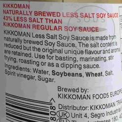 Kikkoman Less Salt Soy Sauce, 975ml Discount