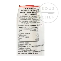 Kikkoman Nama Soy Sauce - Raw Unpasteurised, 200ml Sale