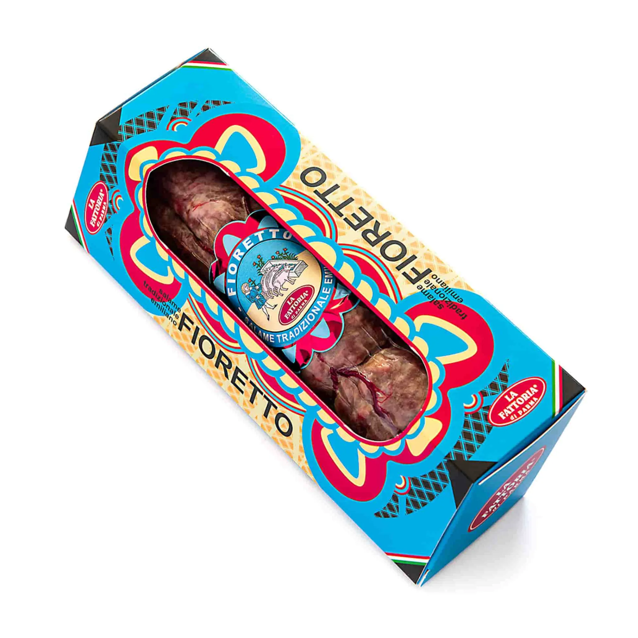 La Fattoria Di Parma Traditional Fioretto Salami, 340g Hot