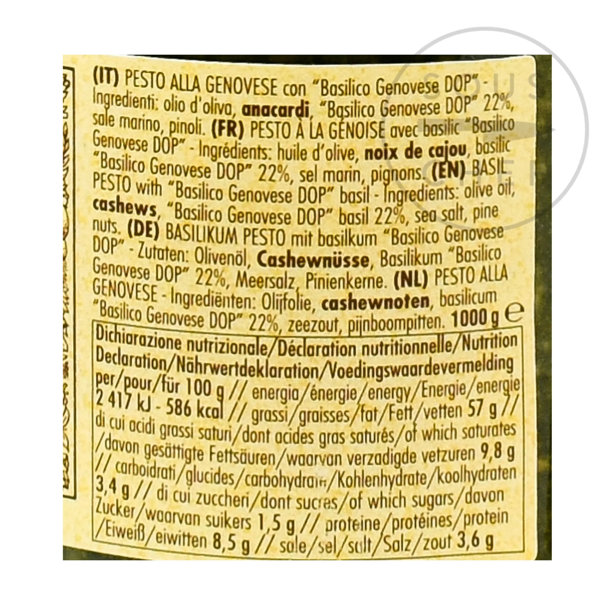 La Favorita Pesto With Genovese Basil DOP Best