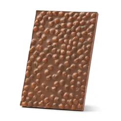 La Perla di Torino Milk Chocolate Slab with Whole Roasted Hazelnuts, 450g Outlet