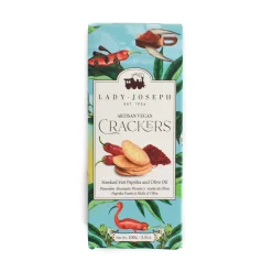 Lady Joseph Smoked Hot Paprika Crackers, 100g Outlet