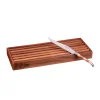Laguiole en Aubrac Bread Knife and Cutting Board Gift Set, Juniper New