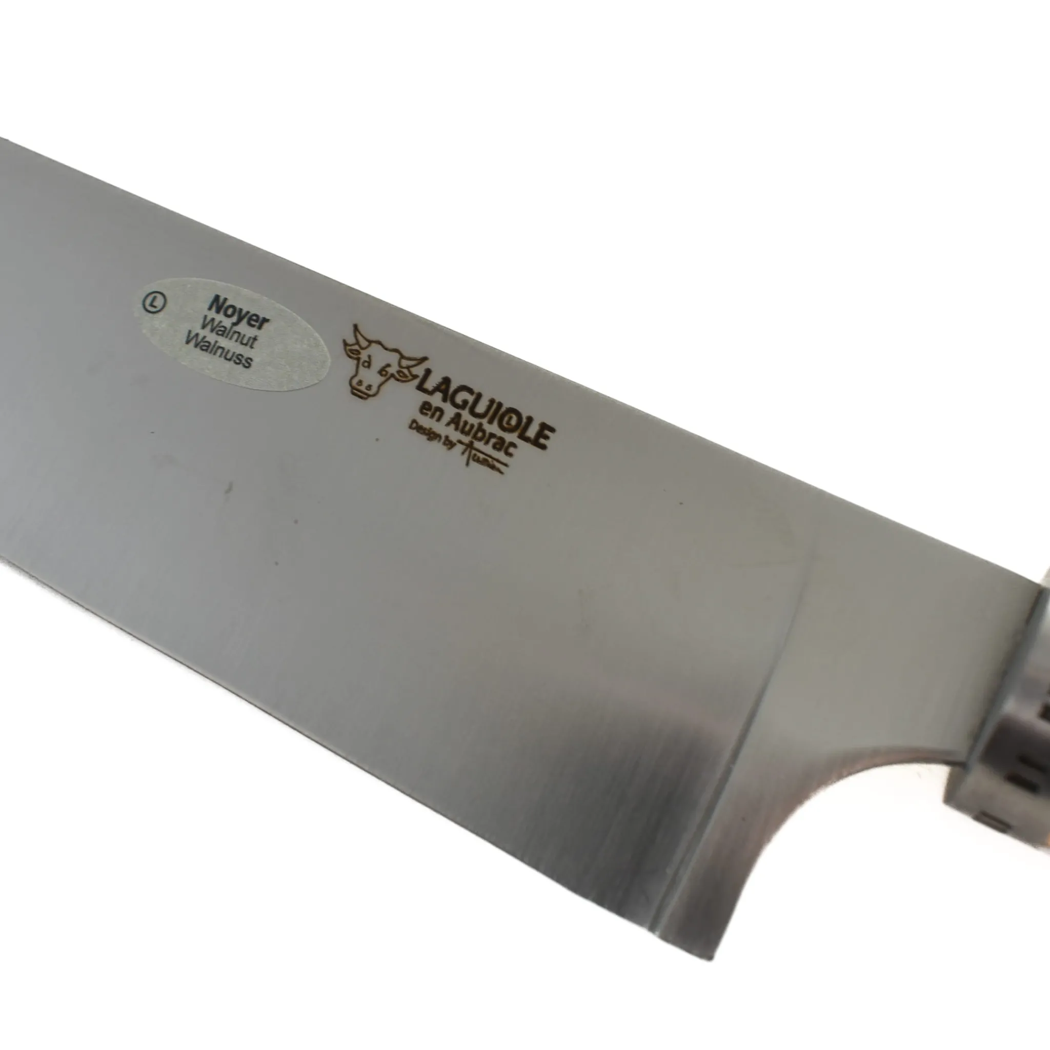 Laguiole en Aubrac Gourmet Walnut Handle Slicing Knife, 25cm Outlet