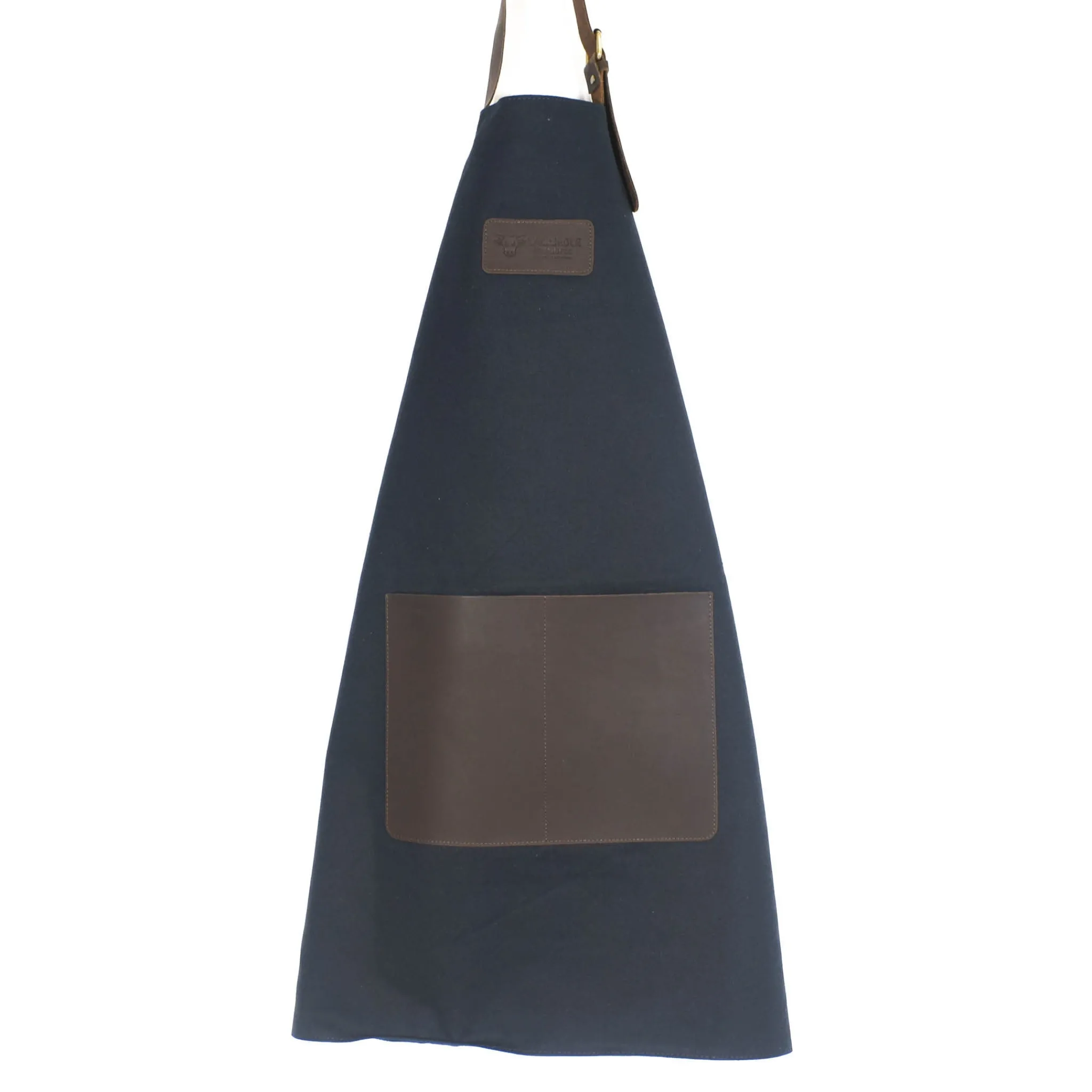 Laguiole en Aubrac Navy Canvas Apron Outlet