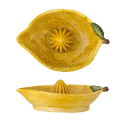 Bloomingville Lemon Citrus Squeezer, 15.5cm New