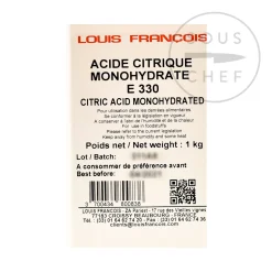 Louis Francois Citric Acid Powder, 1kg Best