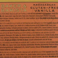 Baker & Barista Madagascan Gluten Free Vanilla Biscuits, 120g Clearance