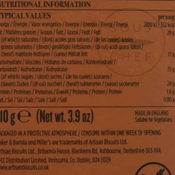 Baker & Barista Madagascan Gluten Free Vanilla Biscuits, 120g Clearance