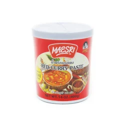 Mae Sri Thai Red Curry Paste, 400g Hot