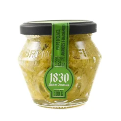 Maison Bremond Green Olive Tapenade with Grilled Almonds & White Balsamic Vinegar, 100g Discount