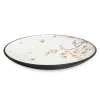 Kiji Stoneware & Ceramics Maple Leaf Round Dinner Plate, 25.5cm