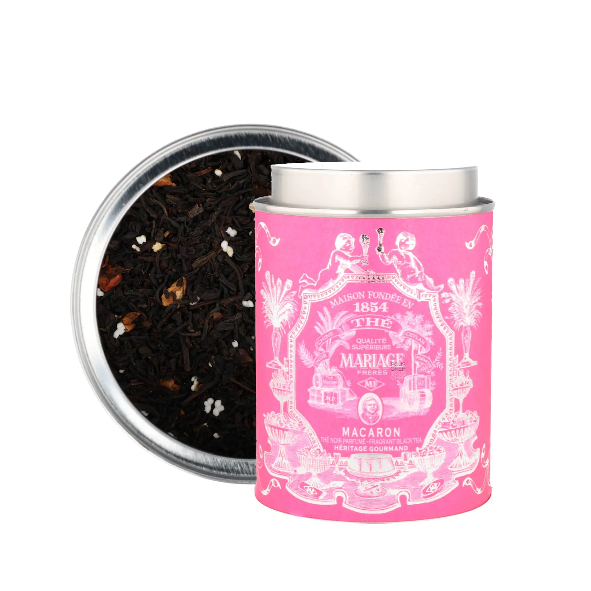 Mariage Freres Heritage Gourmand Macaron Black Loose Tea, 100g Sale