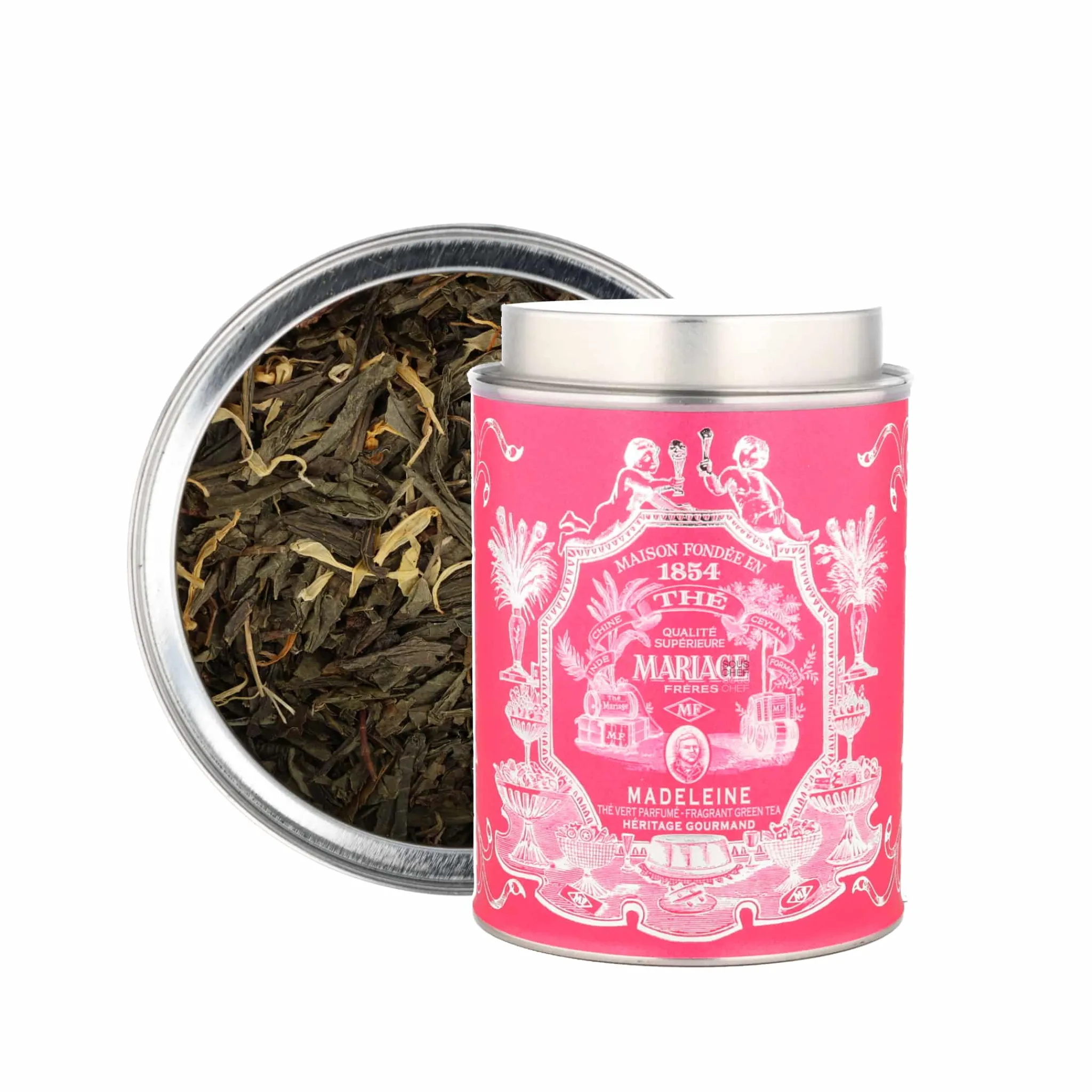 Mariage Freres Heritage Gourmand Madeleine Green Loose Tea, 100g Online