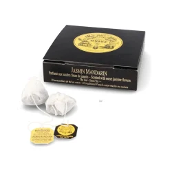 Mariage Freres Jasmin Mandarin Tea Bags, 75g Hot