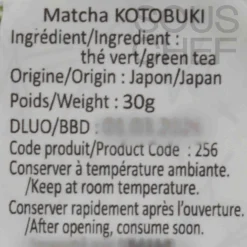 YAMASU SUGIMOTO SHOTEN Matcha Kotobuki, 30g Discount