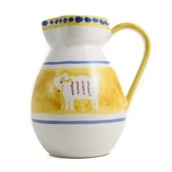 Materia Gallina Yellow Goat Pitcher, 1 Litre Hot
