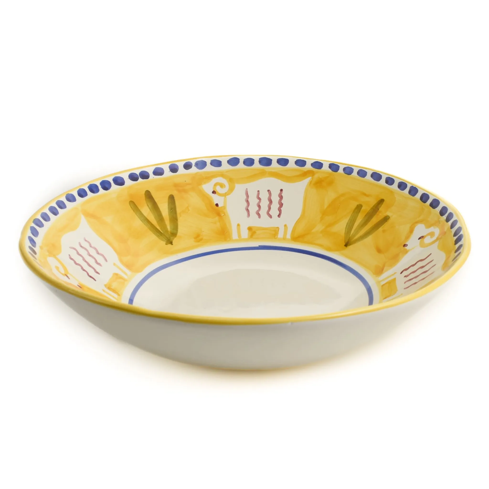 Materia Gallina Yellow Goat Salad Bowl Online
