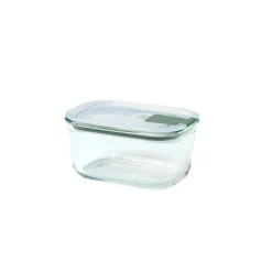 Mepal Easyclip Glass Food Storage Container, Nordic Sage New