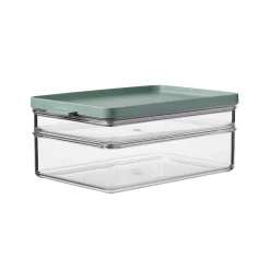 Mepal Omnia Breakfast Duo Fridge Storage Box, Nordic Sage New