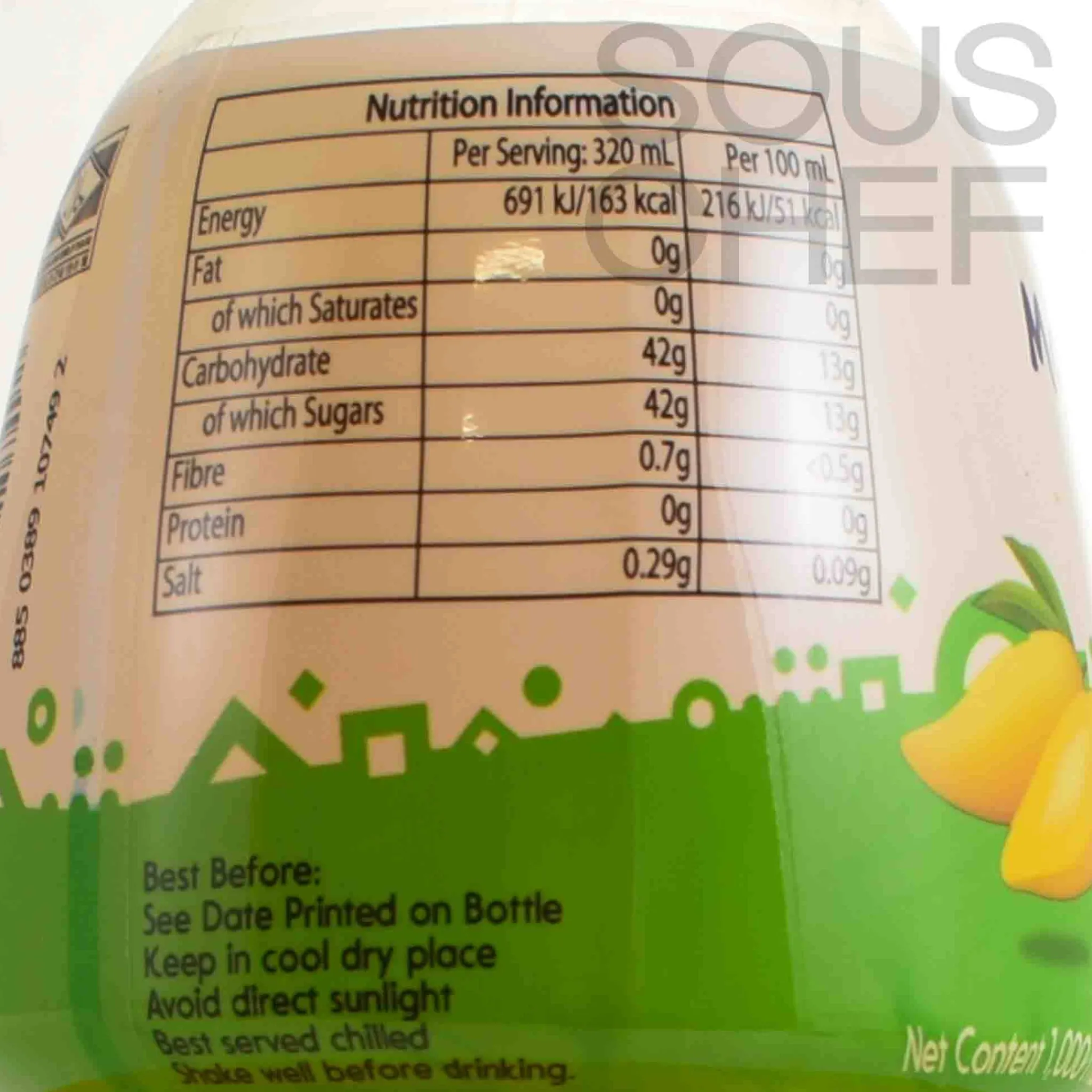 Mogu Mogu Nata De Coco Mango Drink, 1 Litre Sale
