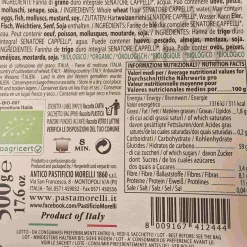 Morelli Organic Strozzapreti Senatore Cappelli Wholemeal Pasta, 500g Online