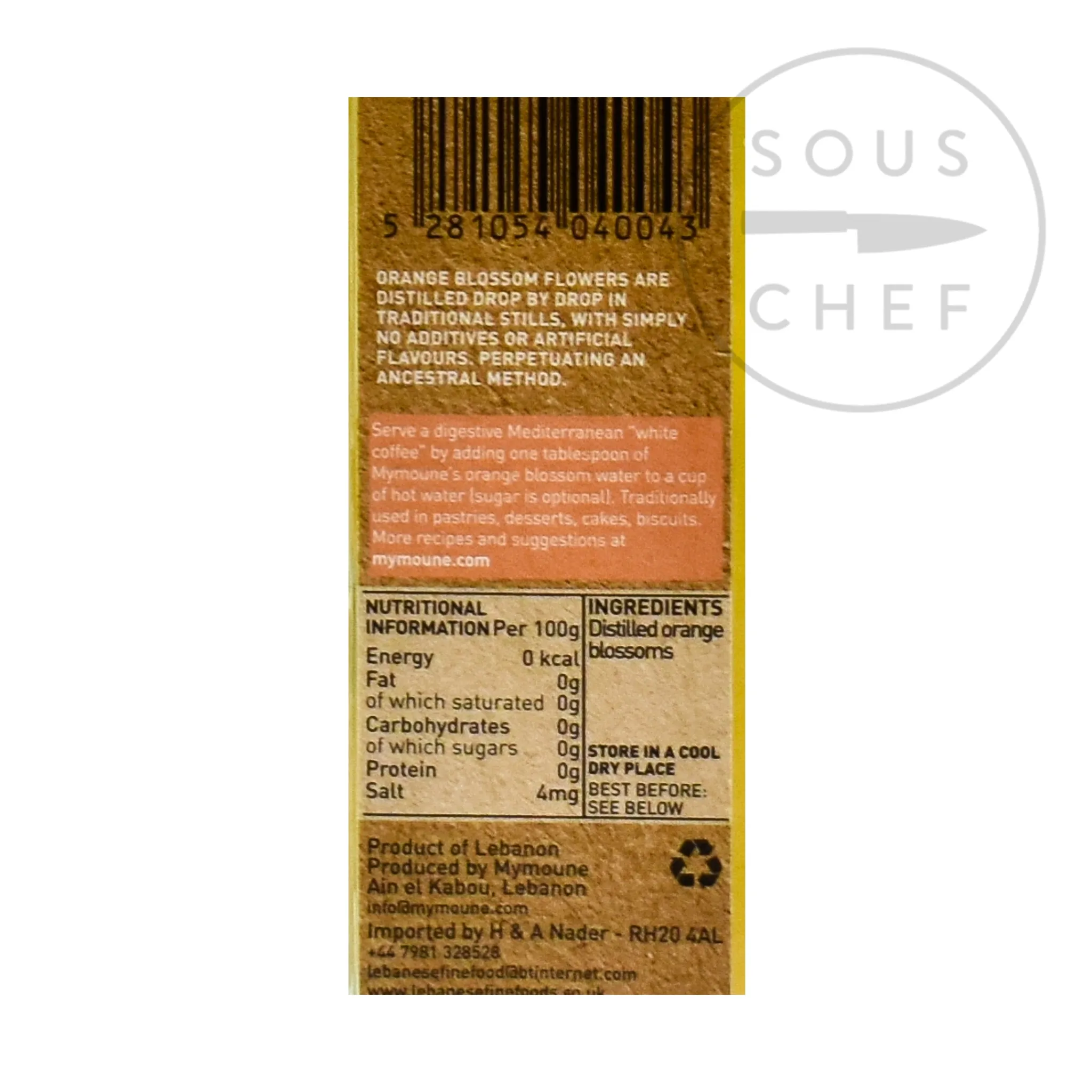 Mymoune Orange Blossom Water, 250ml Sale