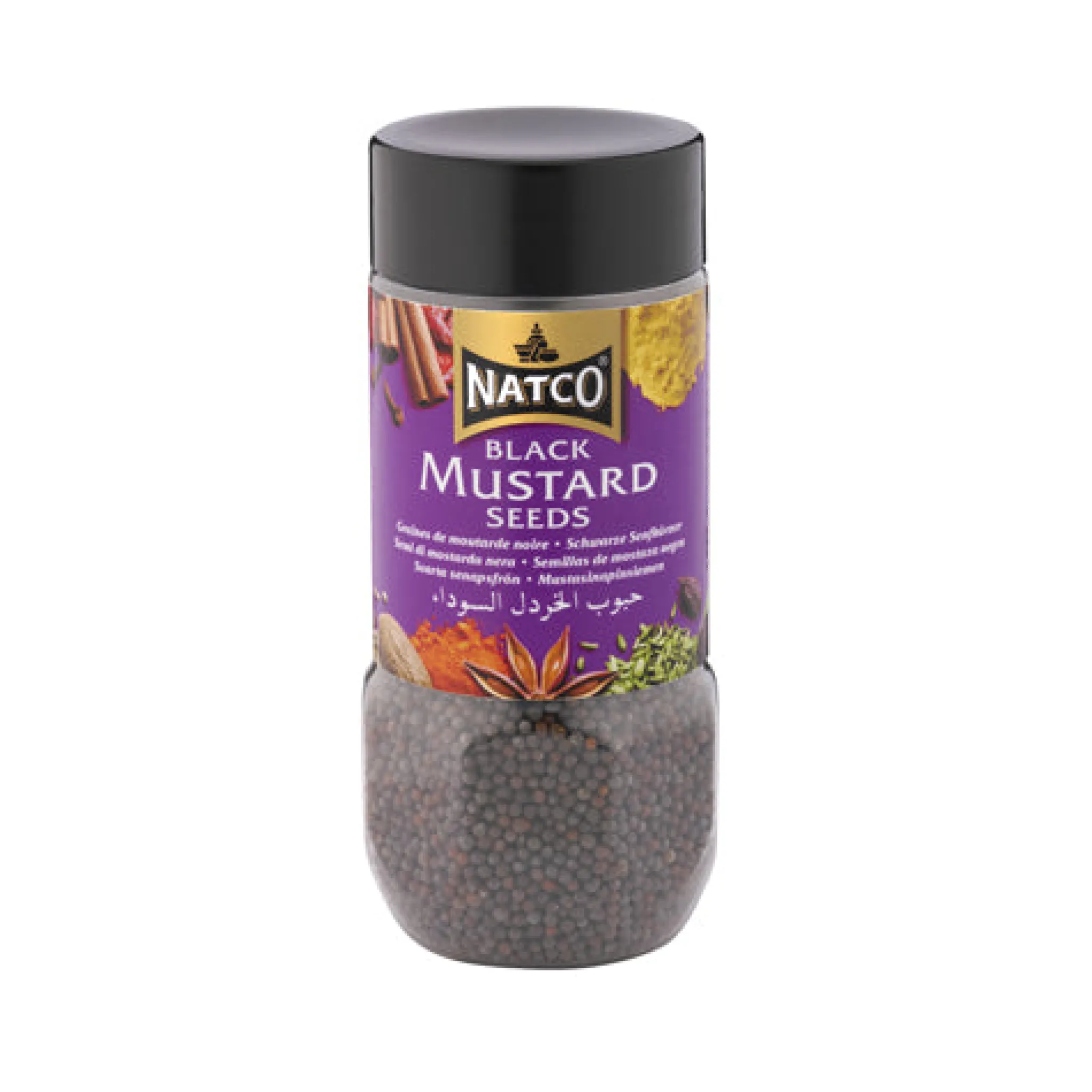 Natco Black Mustard Seeds, 100g Hot