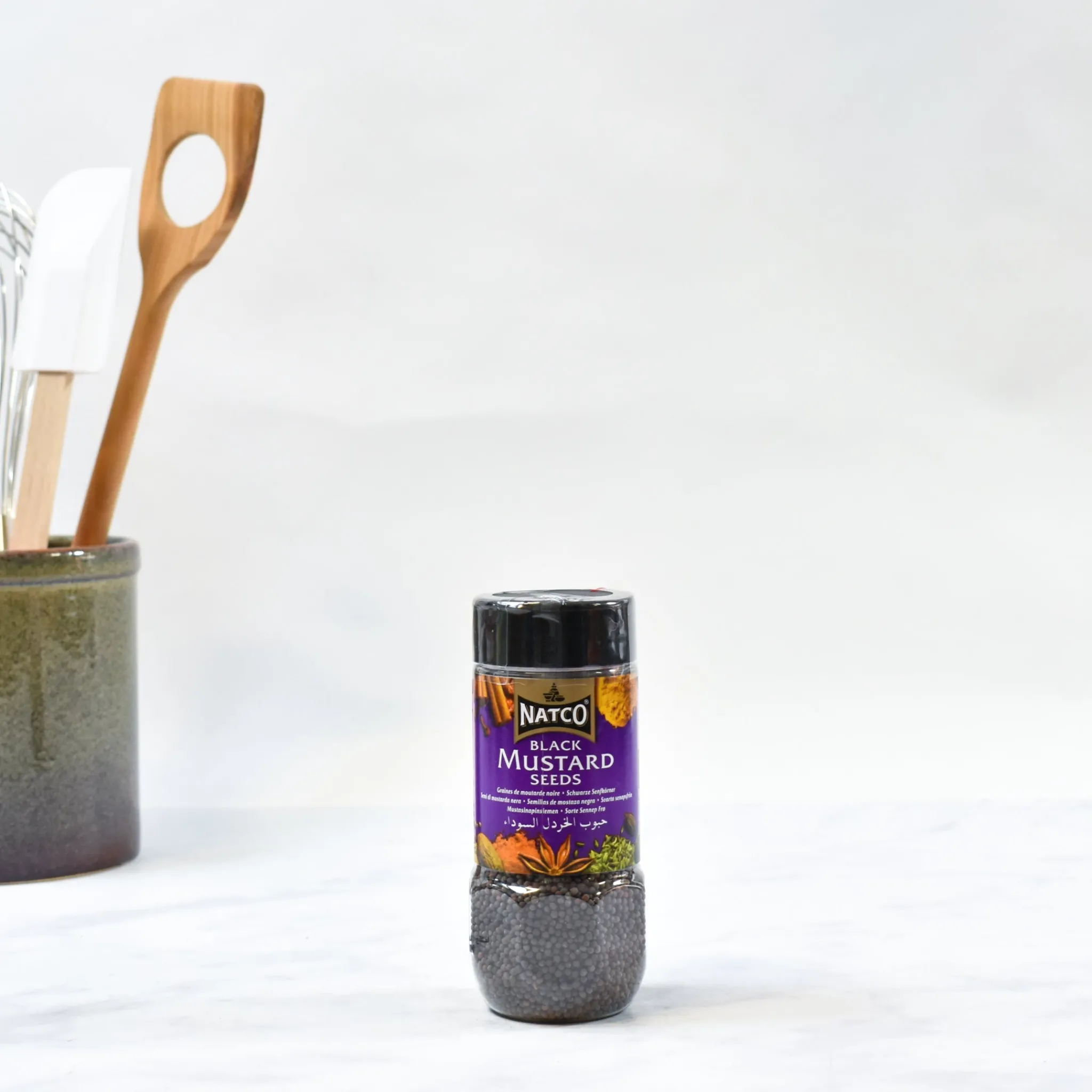 Natco Black Mustard Seeds, 100g Hot