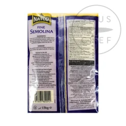 Natco Fine Semolina, 1.5kg Discount