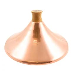 Netherton Foundry Copper Tagine with Spun Iron Base, 7 litre Best