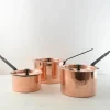 Netherton Foundry Copper Saucepan with Lid Best