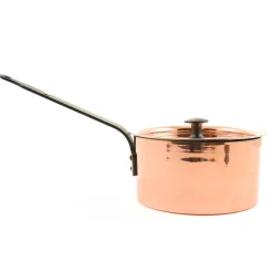 Netherton Foundry Copper Saucepan with Lid Best