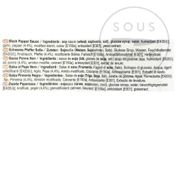 Nihon Shokken Black Pepper Sauce, 2kg Hot