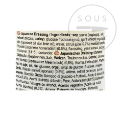 Nihon Shokken Japanese Dressing, 1L