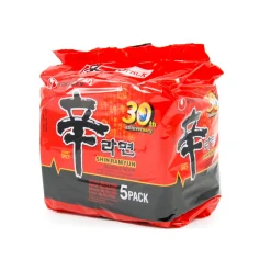 Nogshim Nongshim Shin Ramen Noodles, 5 x 120g