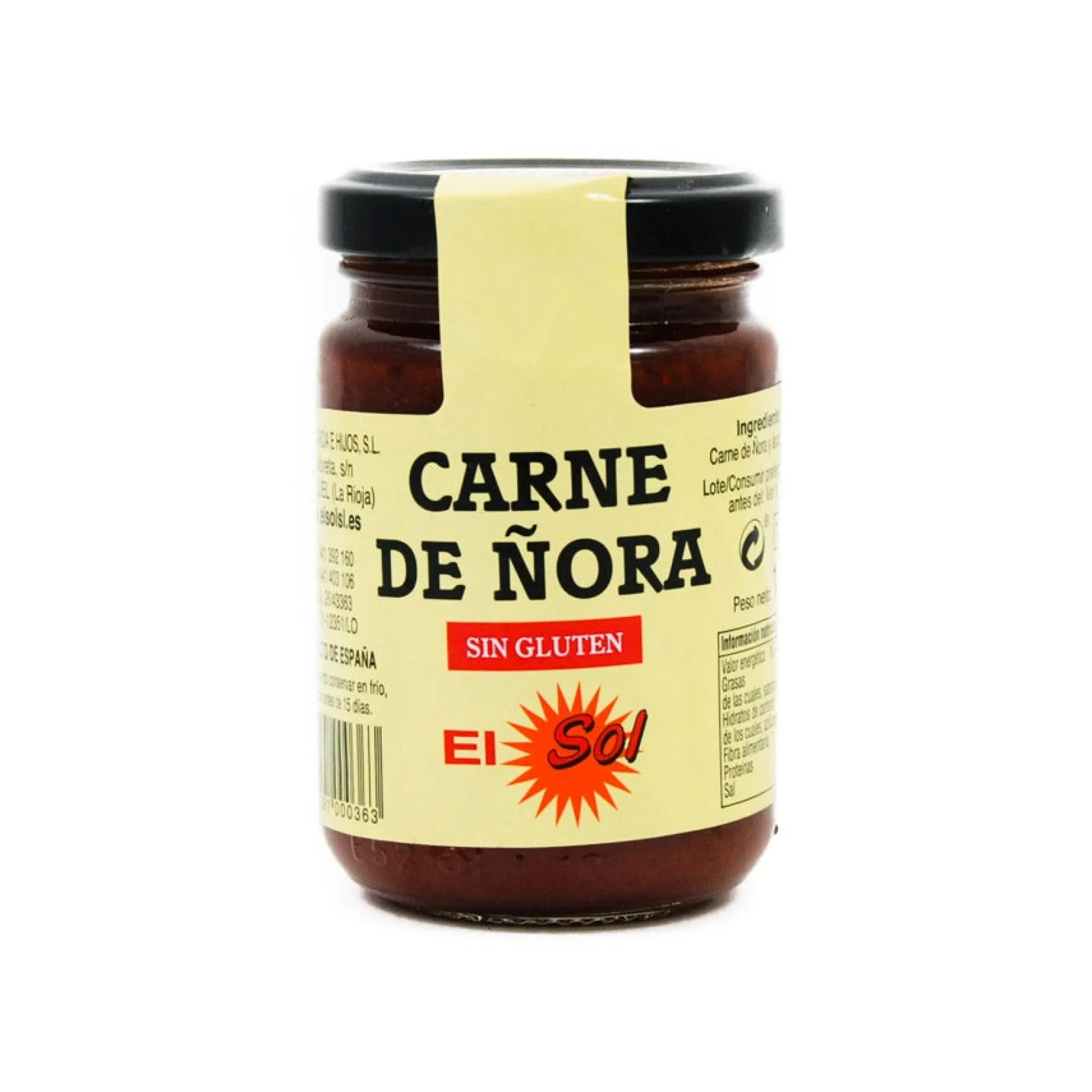 El Sol Nora Pepper Paste, 140g Outlet