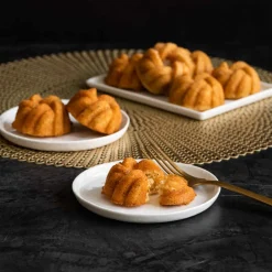 NordicWare Gold Braided Mini Bundt Pan New