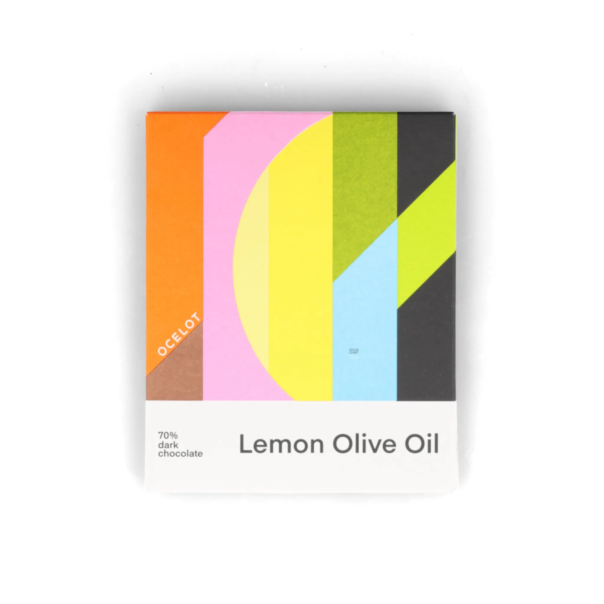 Ocelot Organic Dark Chocolate & Lemon Olive Oil Chocolate Bar, 70g Online