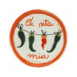 My Gifts Trade Oi Vita Mia Porcelain Pizza Plate, 31cm Best