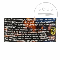 Carley's Organic Preserved Lemons, 700g