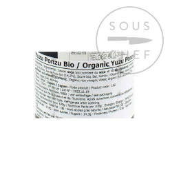 Sous Chef Organic Yuzu Ponzu Sauce, 175ml Hot